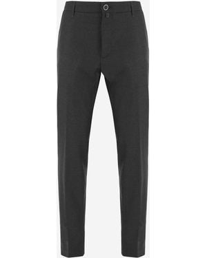 Jacob Cohen Pantalones de lana elástica - Gris