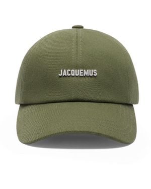 Jacquemus La Casquette Gadjo Cap - Vert