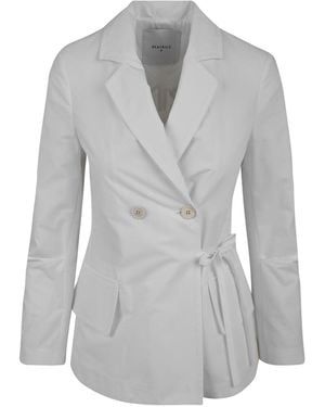 Beatrice B. Jackets Wit - Grijs