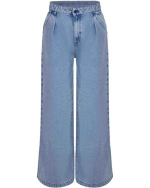 SOLOTRE Jeans de solaire en denim. - Bleu