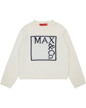 MAX&Co. Maxk21 F Maglia - Weiß