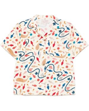 Filson W's S/S Twill Camp Shirt - White