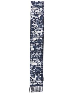 Pierre Louis Mascia Scarfs Silk - Blue