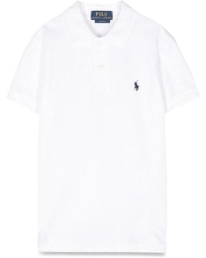 Polo Ralph Lauren Custom Fit Tops Knit - White