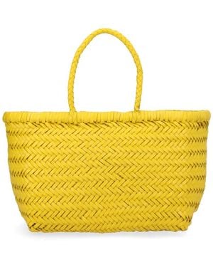 Dragon Diffusion Leather Handbag - Yellow