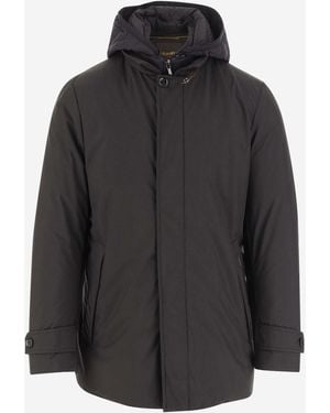 Moorer Nylon Jacket - Black