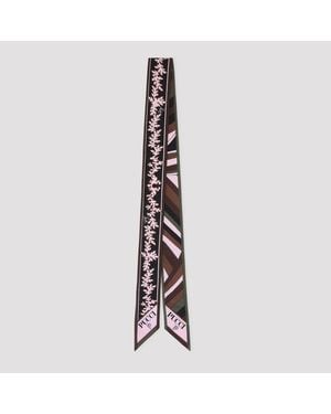 PUCCI Seiden-Beandeau - Schwarz