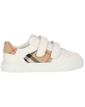 Burberry Inf Vulcansed Trainr - White