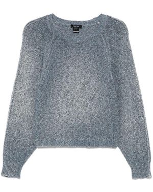 Avant Toi Baumwoll -Crewneck -Pullover - Blau