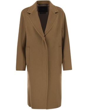 Max Mara Ardenne Herrens Stil Kaschmirmantel - Natur