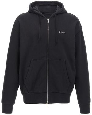 Givenchy Schwarzer Zip-Hoodie Relaxed Fit