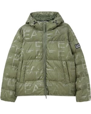 EA7 Abrigos - Verde