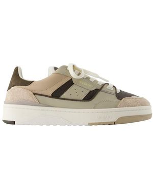 Axel Arigato Clay Sneaker Leder Beige - Grau