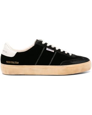 Golden Goose Sneakers en cuir de Soul Star - Noir