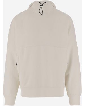 Woolrich Black Label Woolrich Black Etikett mit Kapuze -Sweatshirt - Weiß