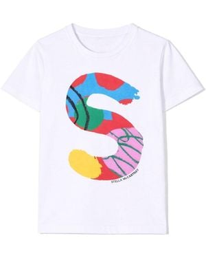 Stella McCartney "S" Logo T-Shirt - White