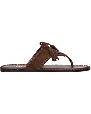 Prada Infrared Grassland Suede/Cocoa - Brown