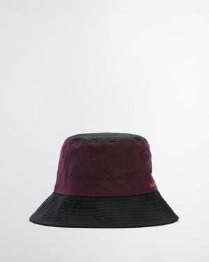 Barbour Brackley Wax Hat - Red