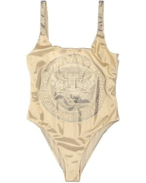 Versace Badeanzug "La Coupe Des Dieux" - Natur