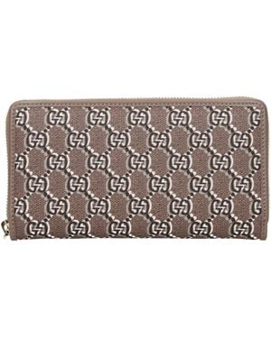 Gucci Wallets Frauen Stoff Grau/Tortora