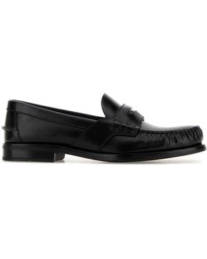 Prada Prada Leather Loafer - Black