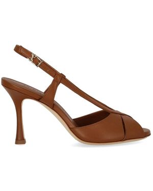 Sergio Levantesi Heide Heeled Sandal - Brown
