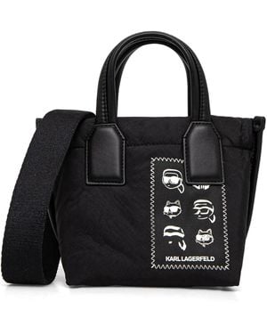Karl Lagerfeld Ikonik Zwarte Tas