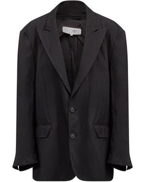MM6 by Maison Margiela Jacket Clothing - Black