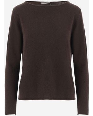 Allude Kaschmirpullover - Schwarz