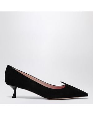 Roger Vivier Sweetheart Mini Pointed Pumps - Black
