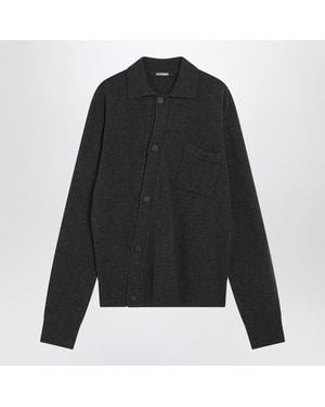 Jacquemus Dark And Cardigan - Black