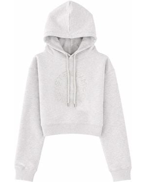 Stella McCartney Logo Hood Sweatshirt - White