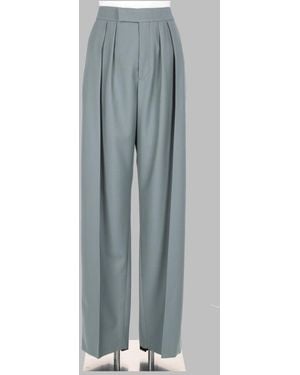 Chloé Classic Wool Trousers For - Grey