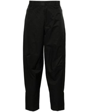 Lanvin Cotton Blend Biker Trousers - Black