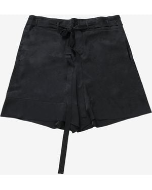 Ann Demeulemeester Blenda Lounge Shorts - Black