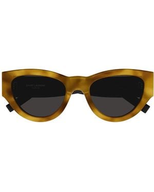 Saint Laurent Sl M94 Sunglasses - Brown