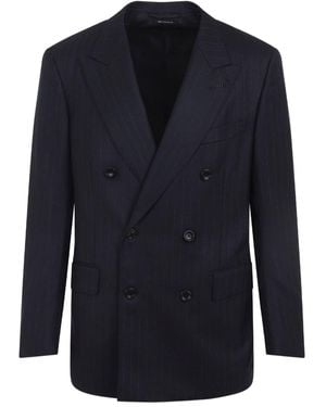 Tom Ford Jackets Blue - Bleu