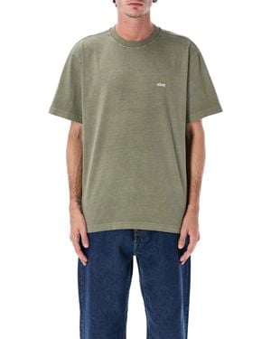 Obey T Shirts And Polos - Green