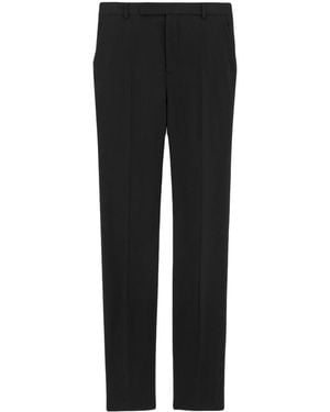 Saint Laurent High-Wasited Trousers - Black