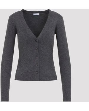 Brunello Cucinelli Lurex Cardigan - Azul