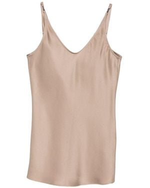 Brunello Cucinelli Seidentop - Natur