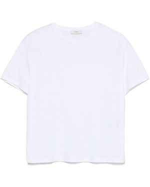 【関税込み】TOTEME ホワイト Classic Tシャツ Classic cotton tee off white – TOTEME