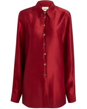KHAITE Auryn Top - Red