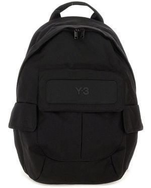 Y-3 Nylon Backpack - Black