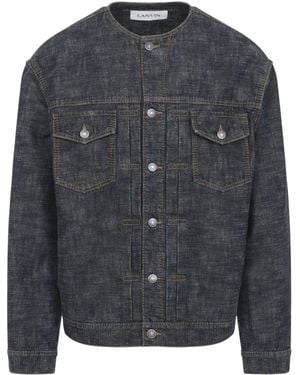 Lanvin Kraagloos Jack - Blauw