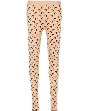 Marine Serre Trousers - Natural