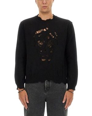 McQueen Skull Shirt - Black