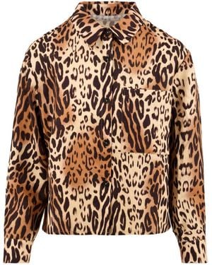 Not Shy Niet Verlegen Shirts Bruin