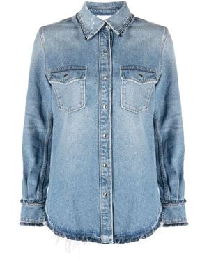 Chloé Denim Cotton Shirt - Blue