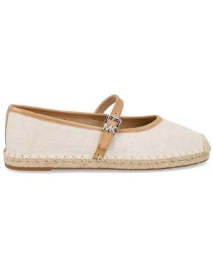 MICHAEL Michael Kors Powder Hemp-Linen Flats - Multicolour